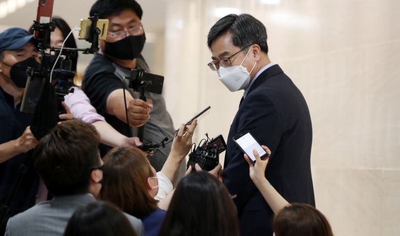 김동연 전 경제부총리. [연합]