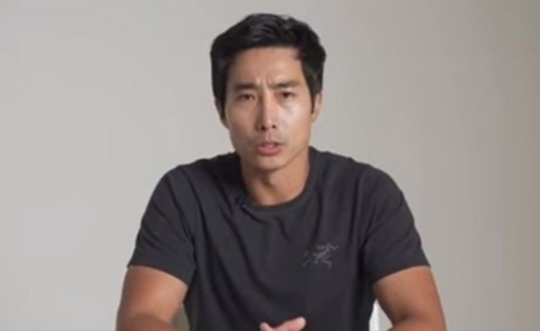 이근 전 대위가 방송하고 있는 모습. [이근 유튜브 방송 캡처]