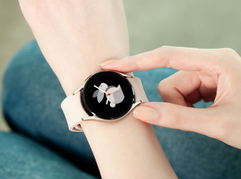 삼성전자 웨어러블기기인 ‘갤럭시워치4’. [삼성전자 제공]