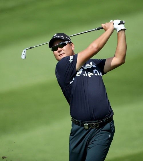 현대해상 최경주 인비테이셔널 챔피언 함정우. [사진=KPGA]