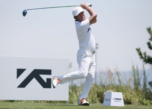 낚시꾼 스윙으로 팬들에게 알려진 최호성. [사진=KPGA]
