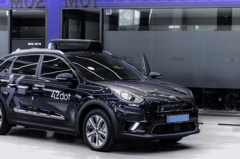 포티투닷이 연구·개발 중인 자율주행 차량[포티투닷 제공]