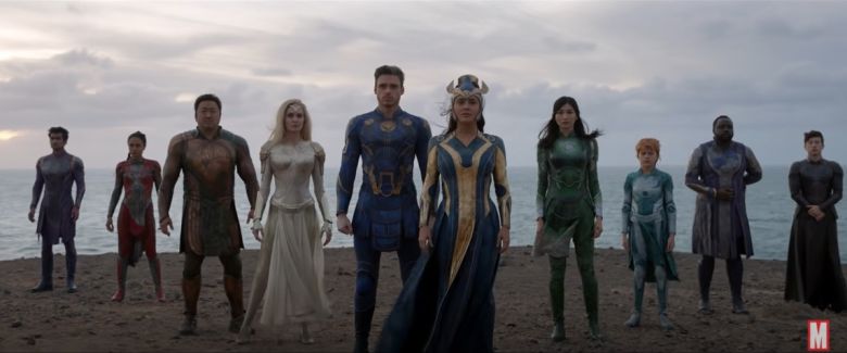 영화 '이터널스'의 한 장면[마블엔터테인먼트(Marvel Entertainment) 유튜브 갈무리]