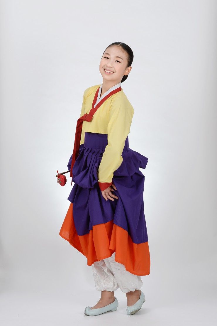 국악소녀 안유빈. 어린이 티를 벗지 못했지만 무대에선 당차다.