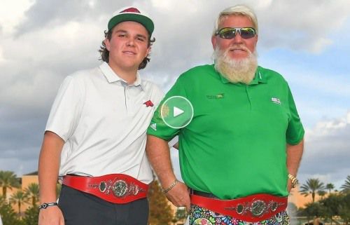 올해 PNC챔피언십 우승자인 존 델리 부자