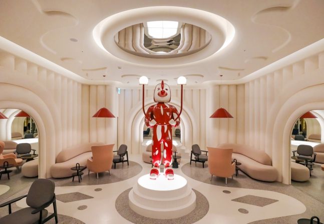 현대백화점 ‘클럽YP’ 전용 라운지.[현대백화점 제공]