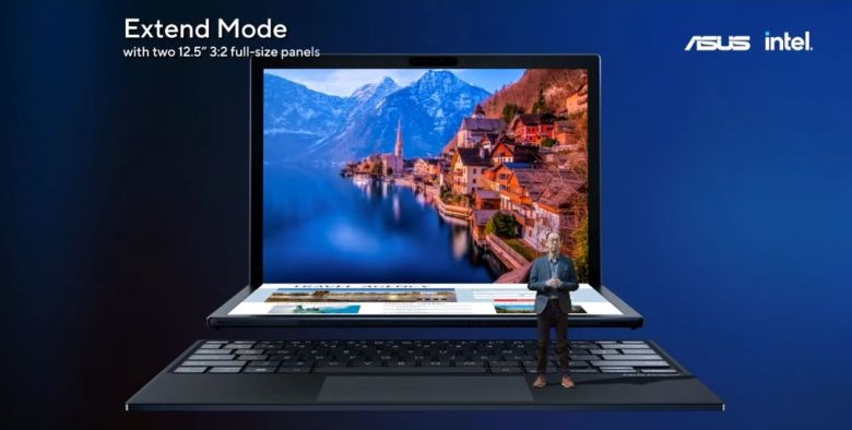 ASUS의 젠북 17 폴드 OLED. [ASUS 유튜브]
