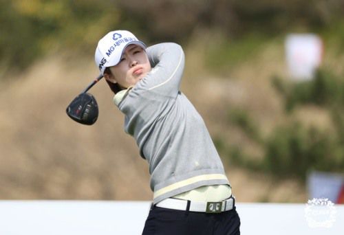 트로피 방어전에 나서는 곽보미. [사진=KLPGA]