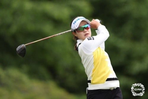 타이틀 방어에 성공한 박민지. [사진=KLPGA]