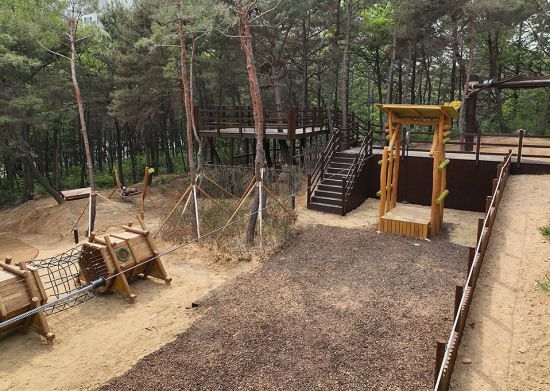 도청 신도시 범우리공원 숲속놀이터 모습(예천군 제공)