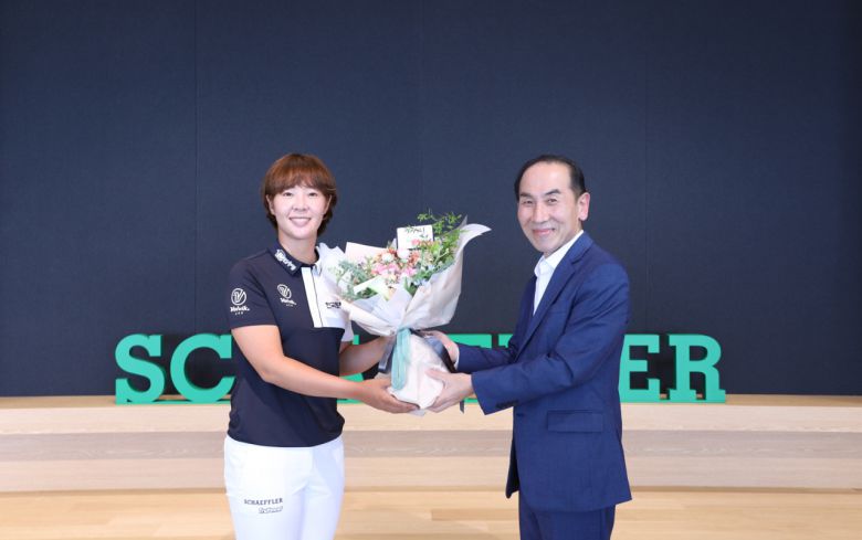 셰플러코리아가 박지영과 스폰서 계약을 맺었다.