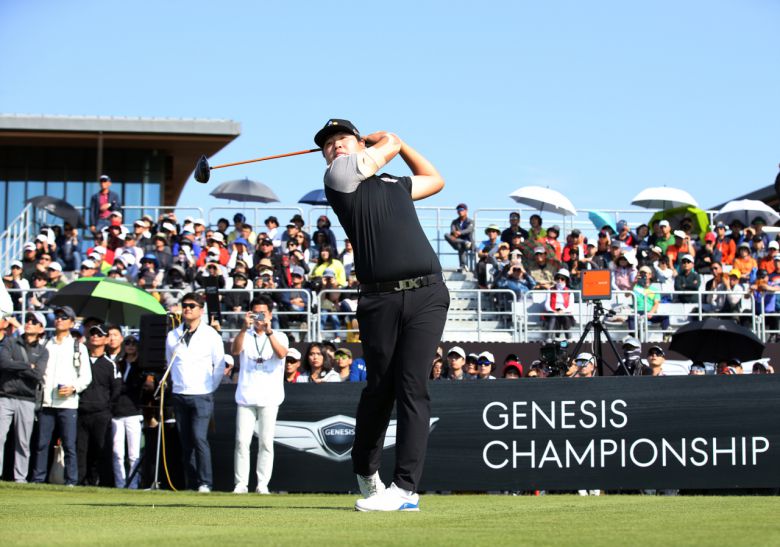 2019년 출전해 우승했던 임성재. 당시 대회에서 KPGA투어 사상 가장 많은 3만8000여명의 갤러리가 입장했다./KPGA 제공