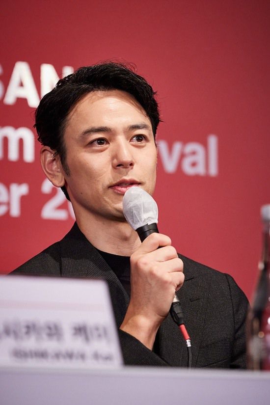 배우 츠마부키 사토시/사진=부산국제영화제 제공