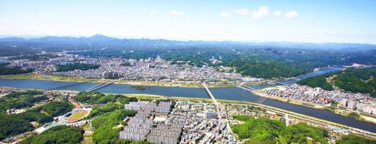 현재의 시가지 모습(안동시 제공)