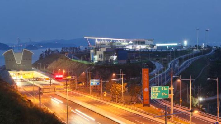 가덕휴게소 전경(사진제공=푸르웰)