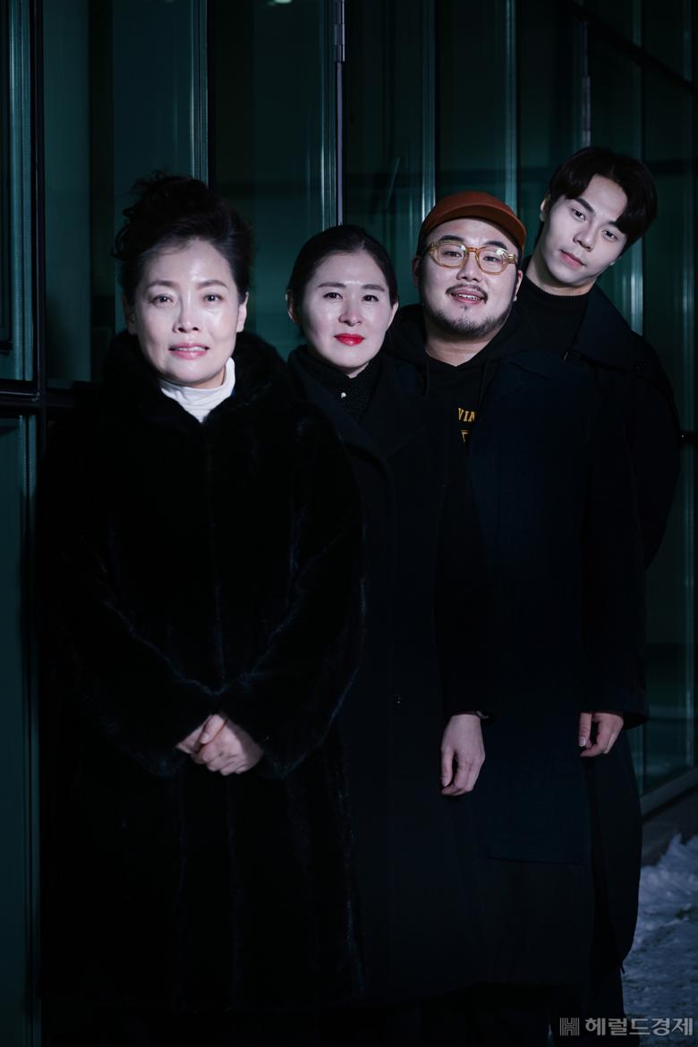 창극단을 이끈 네 주역 정미정(56)·최영훈(47)·유태평양(31)·김수인(28)(왼쪽부터). 임세준 기자