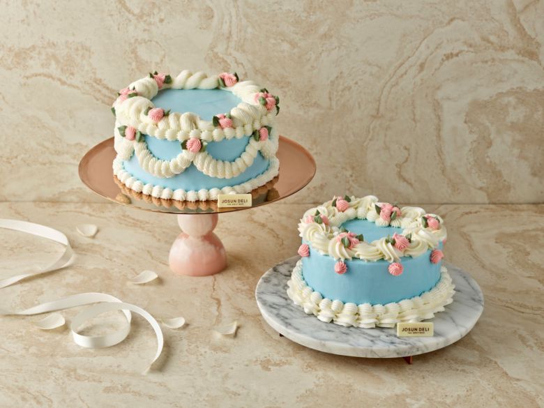 조선팰리스 밸런타인데이 케이크. [조선호텔앤리조트 제공]