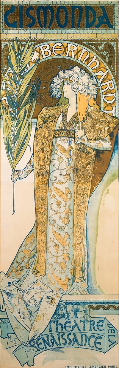 알폰스 무하, 지스몽다, 1895 [마이아트 뮤지움]