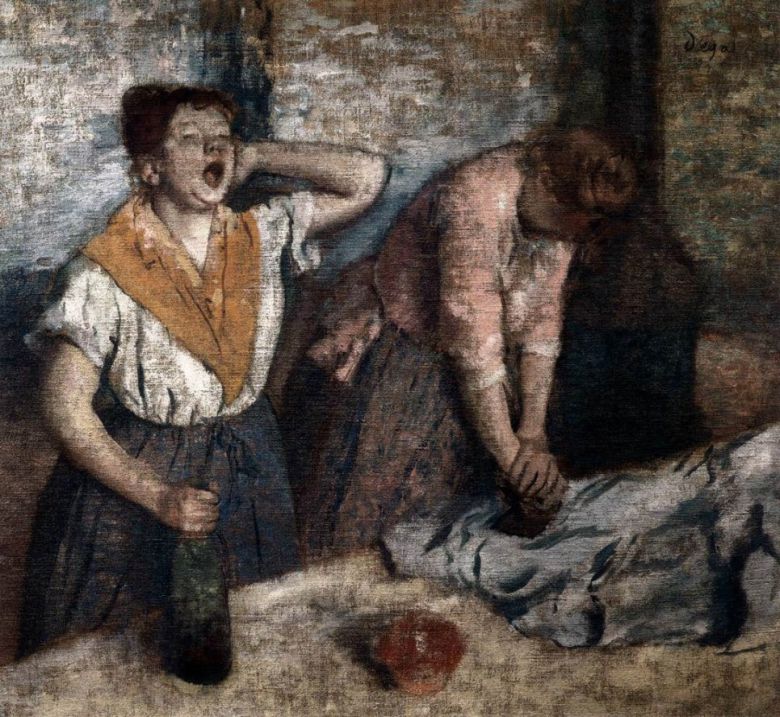 에드가 드가, 다림질하는 여인들