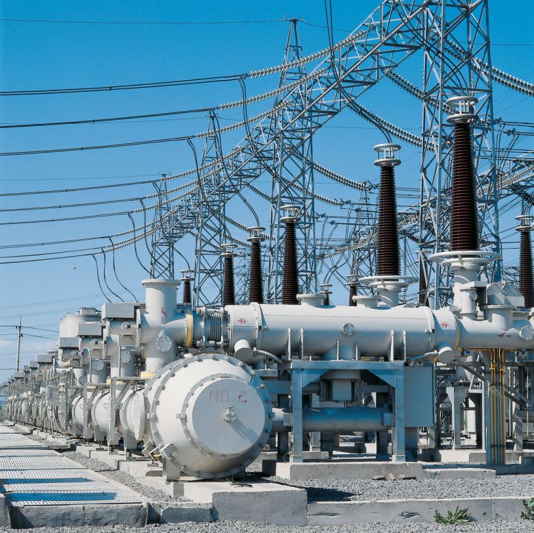 효성중공업이 설치한 발전소용 362kvs 가스절연개폐장치의 모습. [효성중공업 제공]