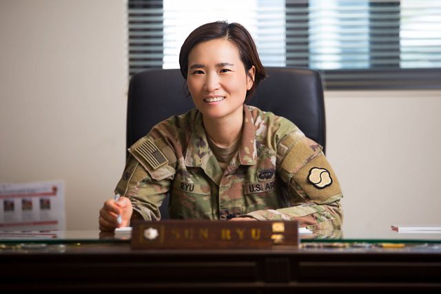 한국계 주한미군 제19지원사령부 498전투유지지원대대장 류선 중령은 헤럴드경제와 인터뷰에서 “미군은 한국 측과 협력하고 경험을 공유하며 상호 결합을 통해 진정으로 굳건한 파트너십을 이루기 위해 노력하고 있다”고 강조했다. [헤럴드DB]