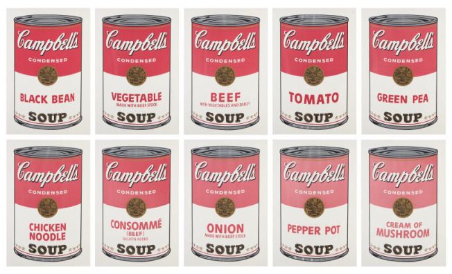 앤디 워홀, 캠벨 수프 1