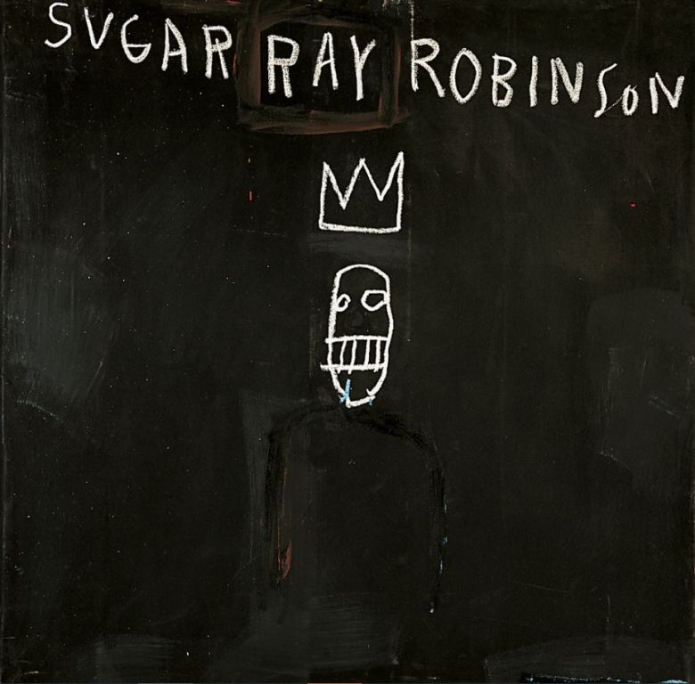 장 미쉘 바스키아, Sugar Ray Robinson [pinterest]