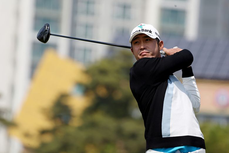 지난해 이 대회서 생애 첫 우승을 거뒀던 박은신.[KPGA 제공]