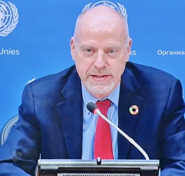 존 윌모스 유엔 인구국장 [유엔 인구국(UNPD) 제공]