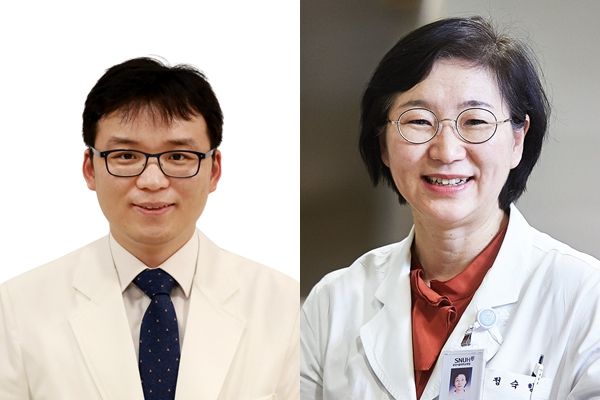 분당서울대병원 소화기내과 최광현 교수(좌), 정숙향 교수(우)