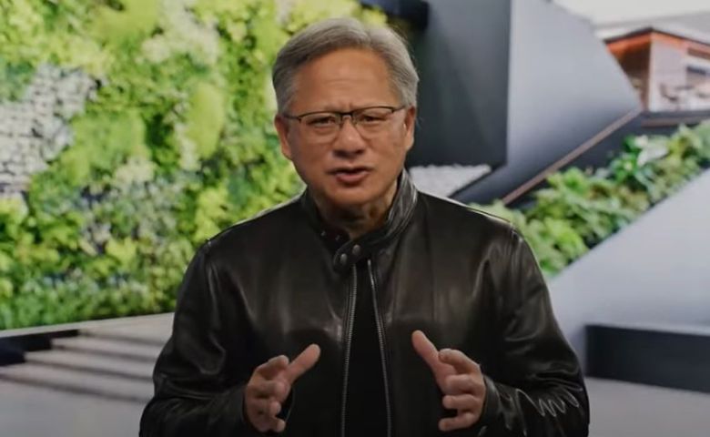 젠슨황 엔비디아 최고경영자(CEO) 모습. [씨넷 하이라이트 유튜브 캡처]