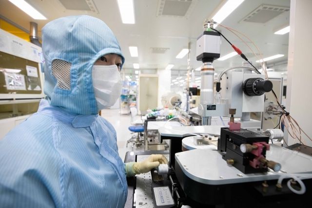 반도체 제조라인 모습[삼성전자 제공]