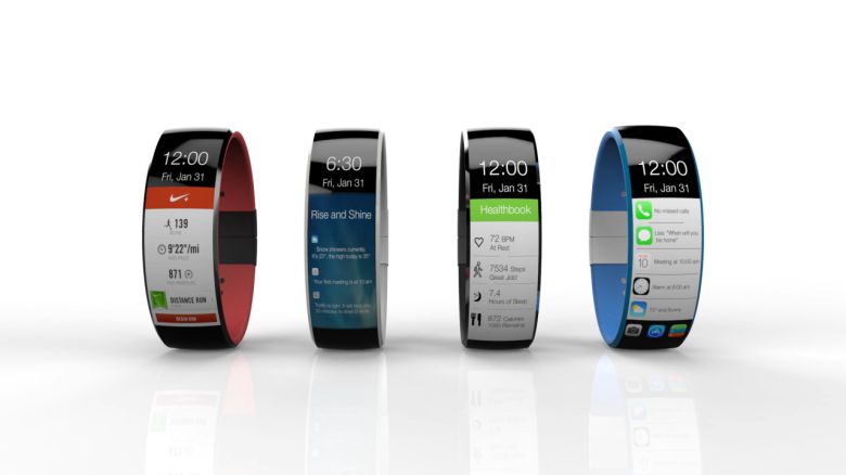 지난 2014년 애플워치 1세대 출시를 앞두고 소개된 예상 이미지. [유튜브 'Fuse Chicken']