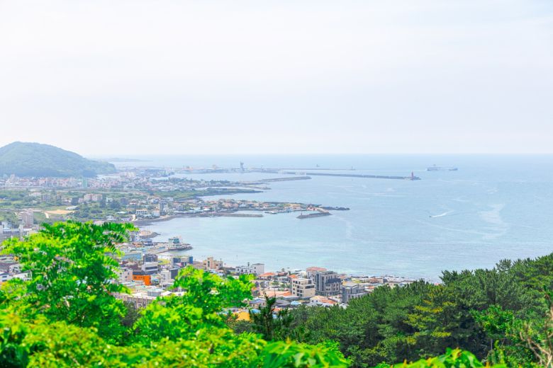 원당봉에서 내려다본 풍경