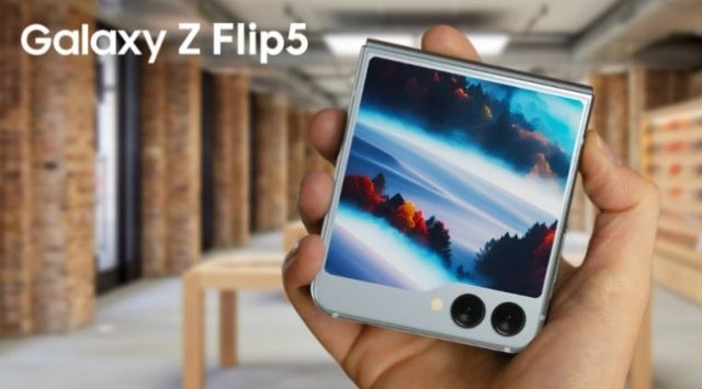 갤럭시Z플립5 이미지 [사진, TT테크놀로지 유튜브]