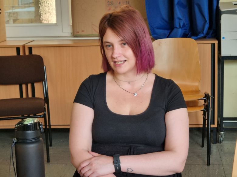 크리티안 모르겐스턴 초등학교 학부모 대표 킴벌리 하인리히(Kimberley Heinrich). 하인리히 씨는 "아이들이 학교에 머무는 시간과 학업성취도가 비례하고 있다"며 "아이가 안전한 학교에 있어 부모도 안심할 수 있다"고 말했다. 김영철 기자