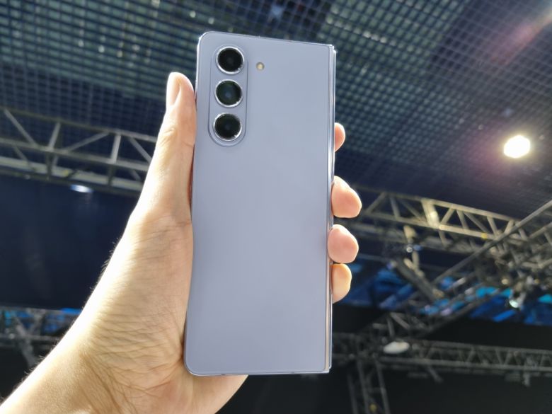 삼성전자의 ‘갤럭시Z 폴드5’ [사진=김현일 기자]