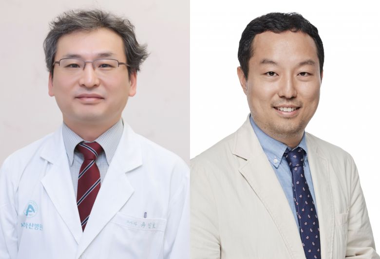 서울아산병원 소아천식아토피센터 유진호 교수(좌), 가톨릭대학교 부천성모병원 소아청소년과 김환수 교수(우)