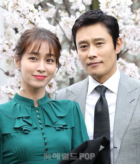 배우 이민정, 이병헌/사진=헤럴드POP DB
