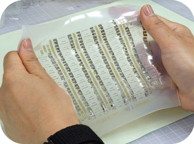 신축성 회로 기술.[ETRI 제공]