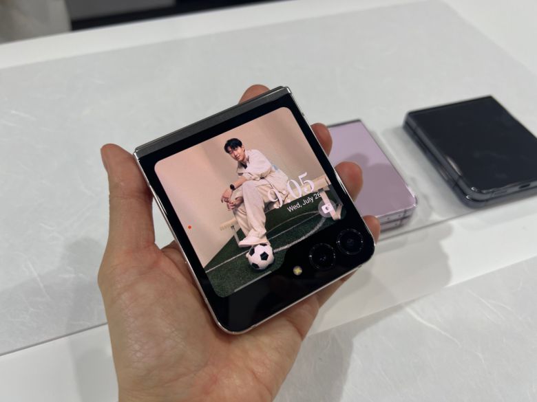 삼성전자 갤럭시Z플립5. 박혜림 기자