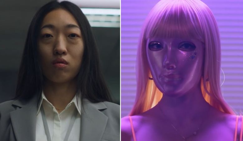 넷플릭스 오리지널 드라마 ‘마스크걸’에서 성형 전 김모미를 연기하는 신인 배우 이한별 [넷플릭스 공식 페이스북]