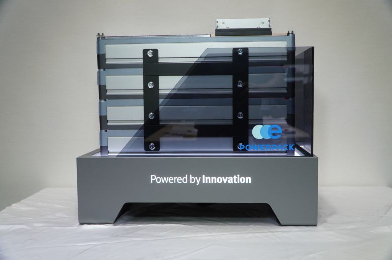 HD현대인프라코어가 자체 개발한 배터리팩 [HD현대인프라코어 제공]