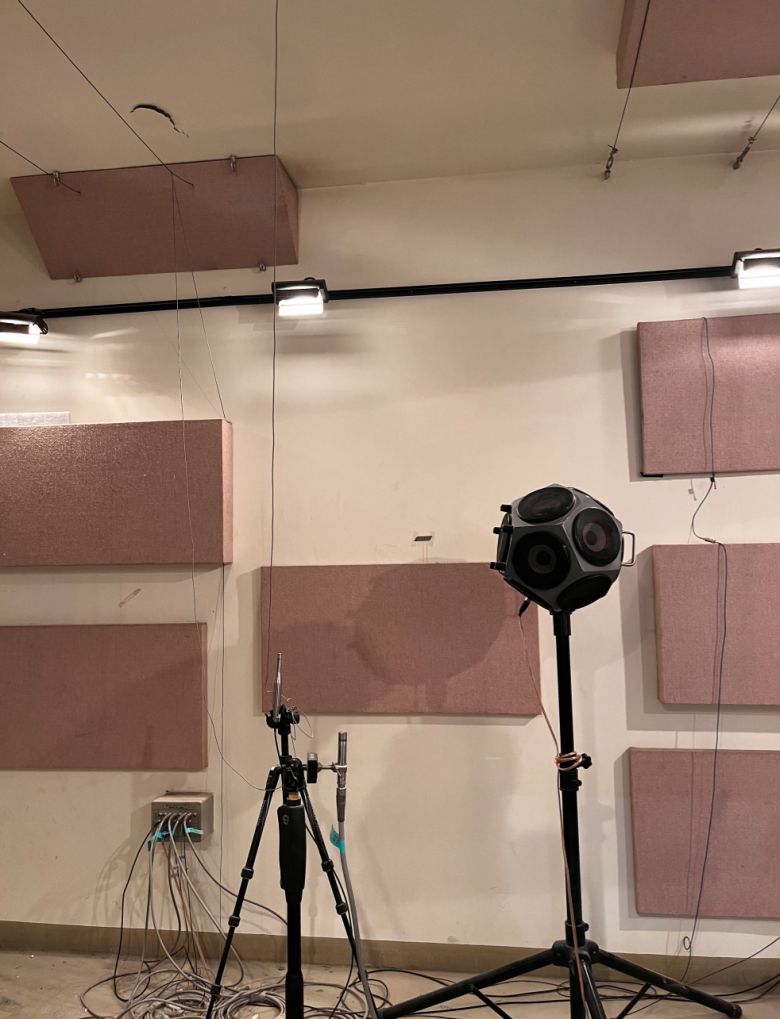 바닥충격음을 측정하는 공간. 실제 아파트와 유사한 환경을 만들기 위해 흡음재를 설치했다. 박자연 기자