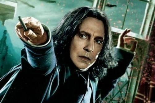 해리포터 스네이프 교수 역 배우 알란 릭맨 [해리포터 스틸컷]