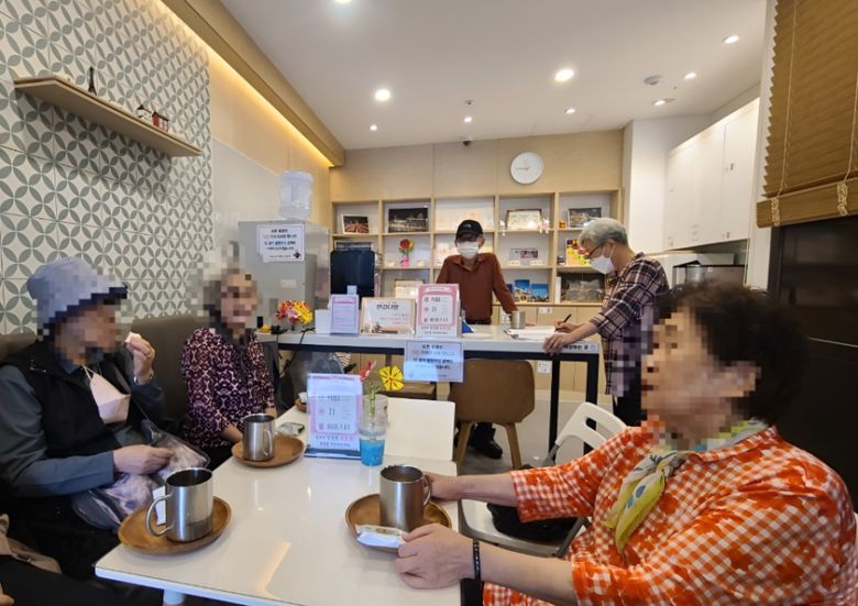 은평치매안심센터에 있는 '반갑다방'. [채상우 기자]