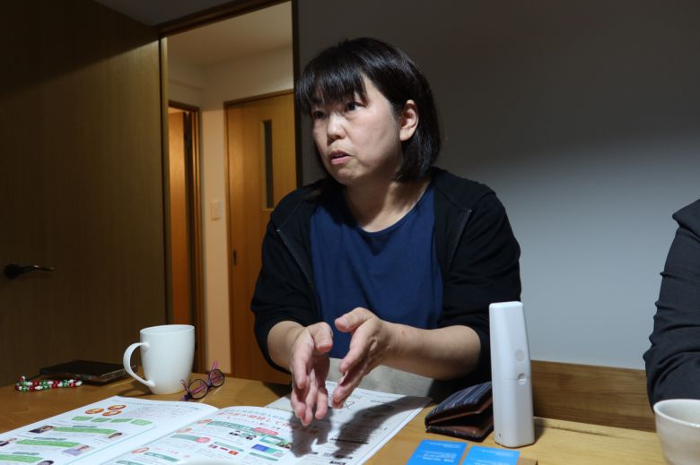 미츠이 이쿠미 이코몬즈 대표가 지난 9일 헤럴드경제와의 인터뷰에서 외국인 근로자 지원 서비스에 대해 설명하고 있다. [박지영 기자]