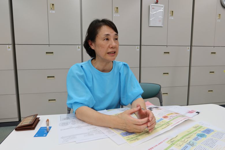 지난달 11일 가야마 이소코 시즈오카현 국제교류협회(SIR) 사무국장이 헤럴드경제와 인터뷰하고 있다. 박지영 기자