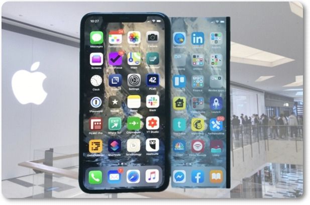 ‘슬라이드 아이폰’ 예상 이미지