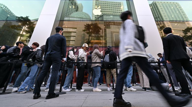 서울 중구 명동 애플스토어. [사진=임세준 기자]